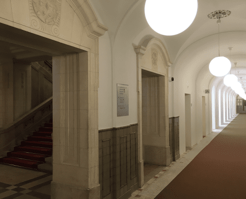 hanskraan wayfinding - verwijsbord B30 rijkshuisstijl