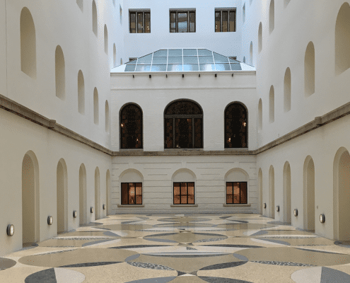 hanskraan wayfinding - interieur B30 rijksoverheid